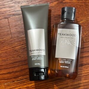 Men's Collection Body Cream and Body Wash Set